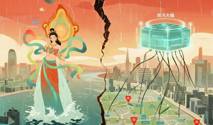 当 “防汛神器” 遇上神话：熟悉的故事竟有这般新模样？