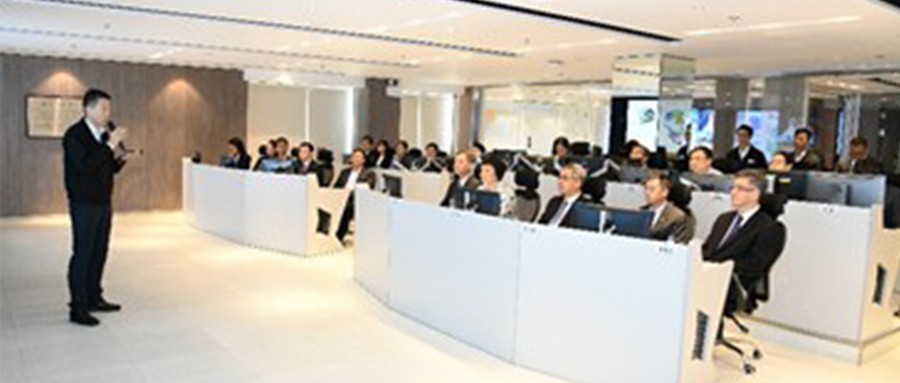 清华大学党委书记陈旭一行访问澳门民防行动中心