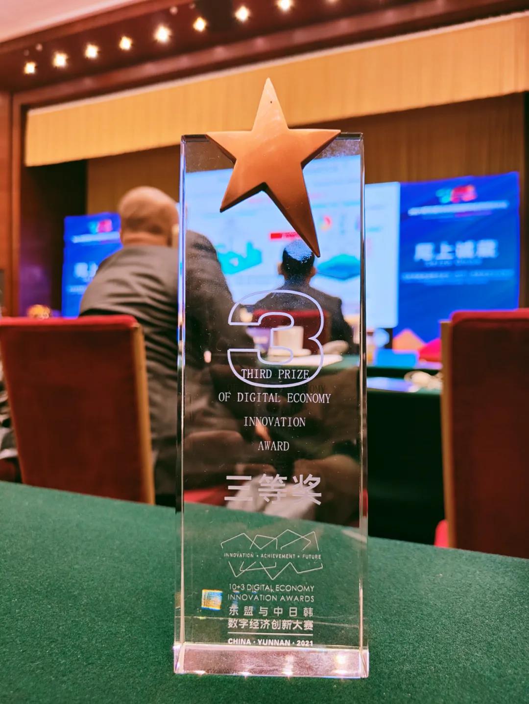 合肥城市生命线工程安全运行监测系统荣获数字经济创新大赛三等奖